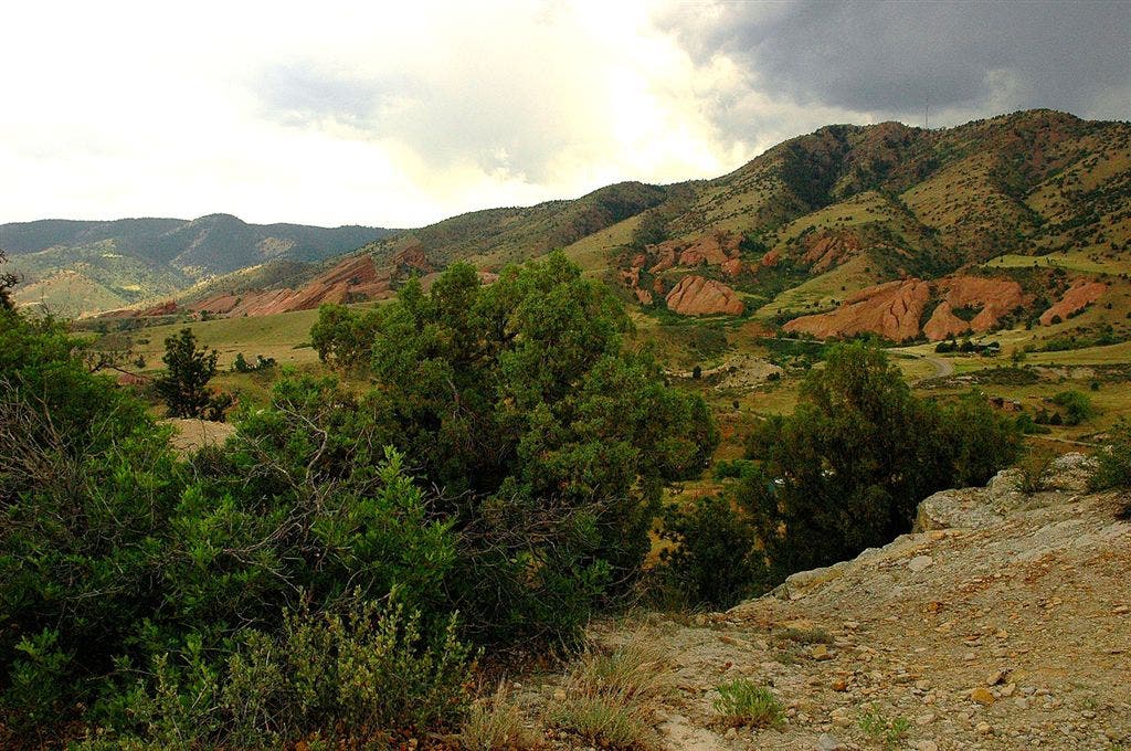 Callacott Ridge Denver Hike Dakota Ridge via Red Rocks Trail near Denver, CO