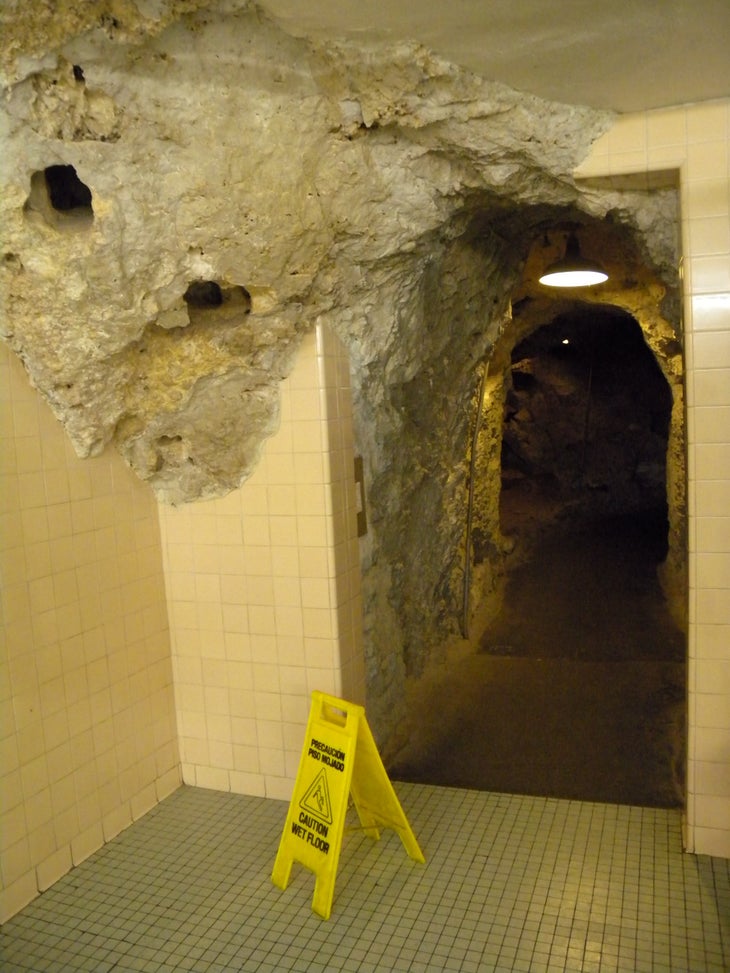 Restrooms None