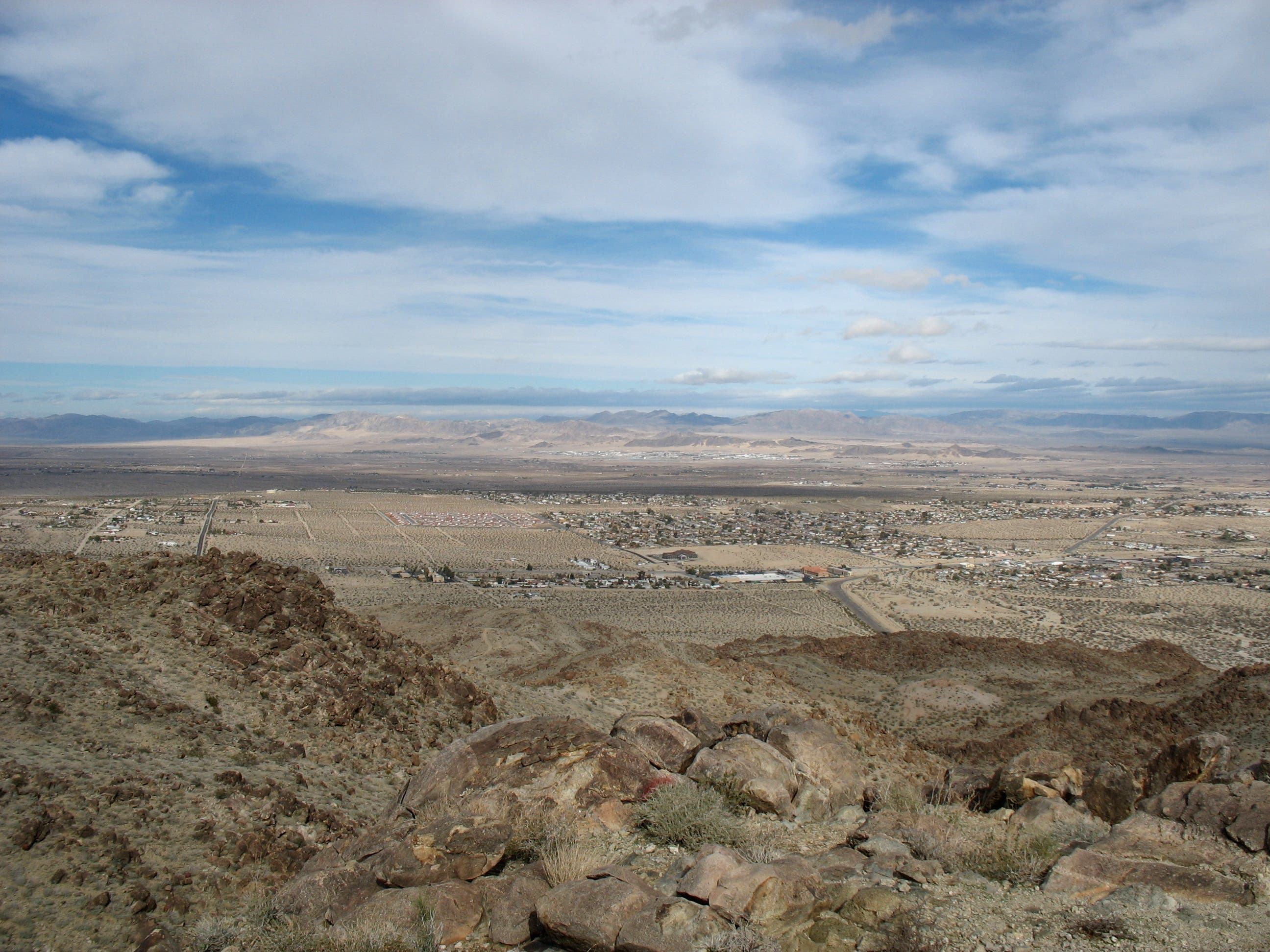 Ridgetop view of Morango Basin None