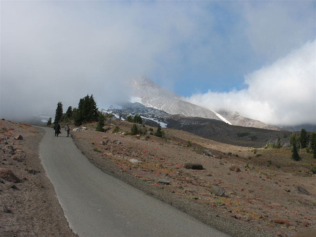Road to Mount Hood None