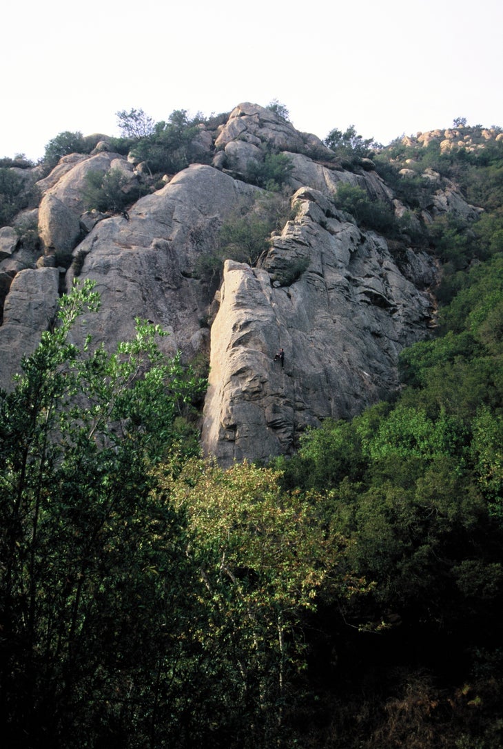 Rock climbing locale None