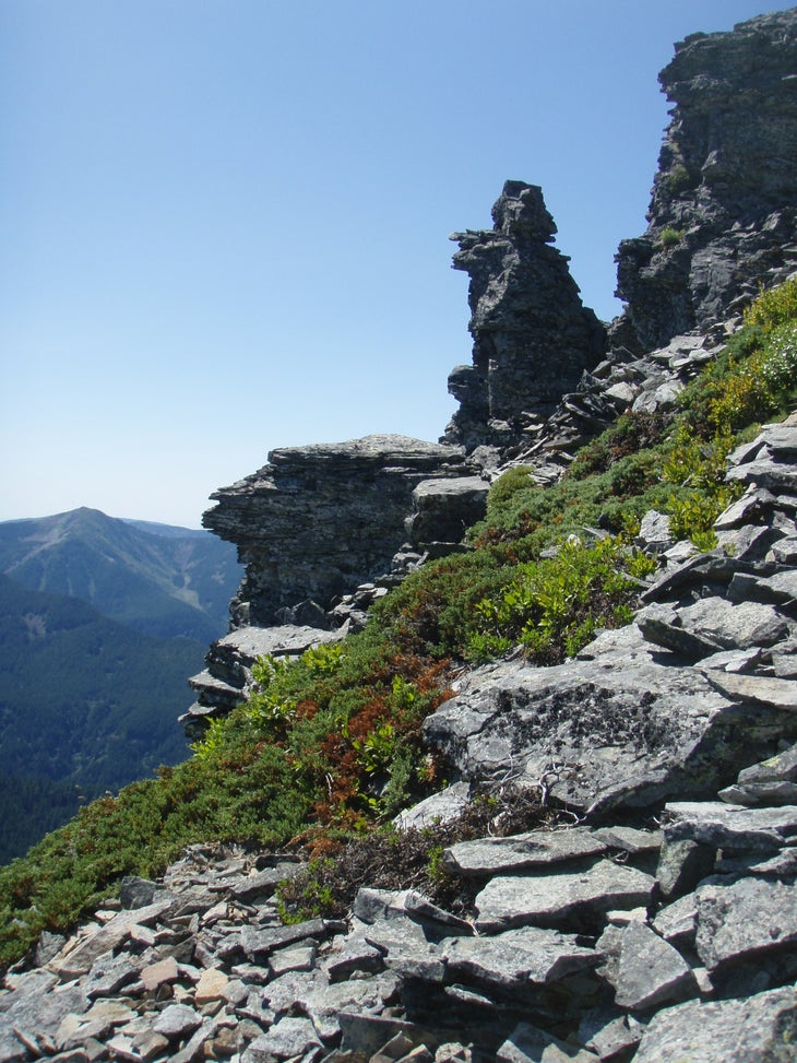 Rock outcropping None