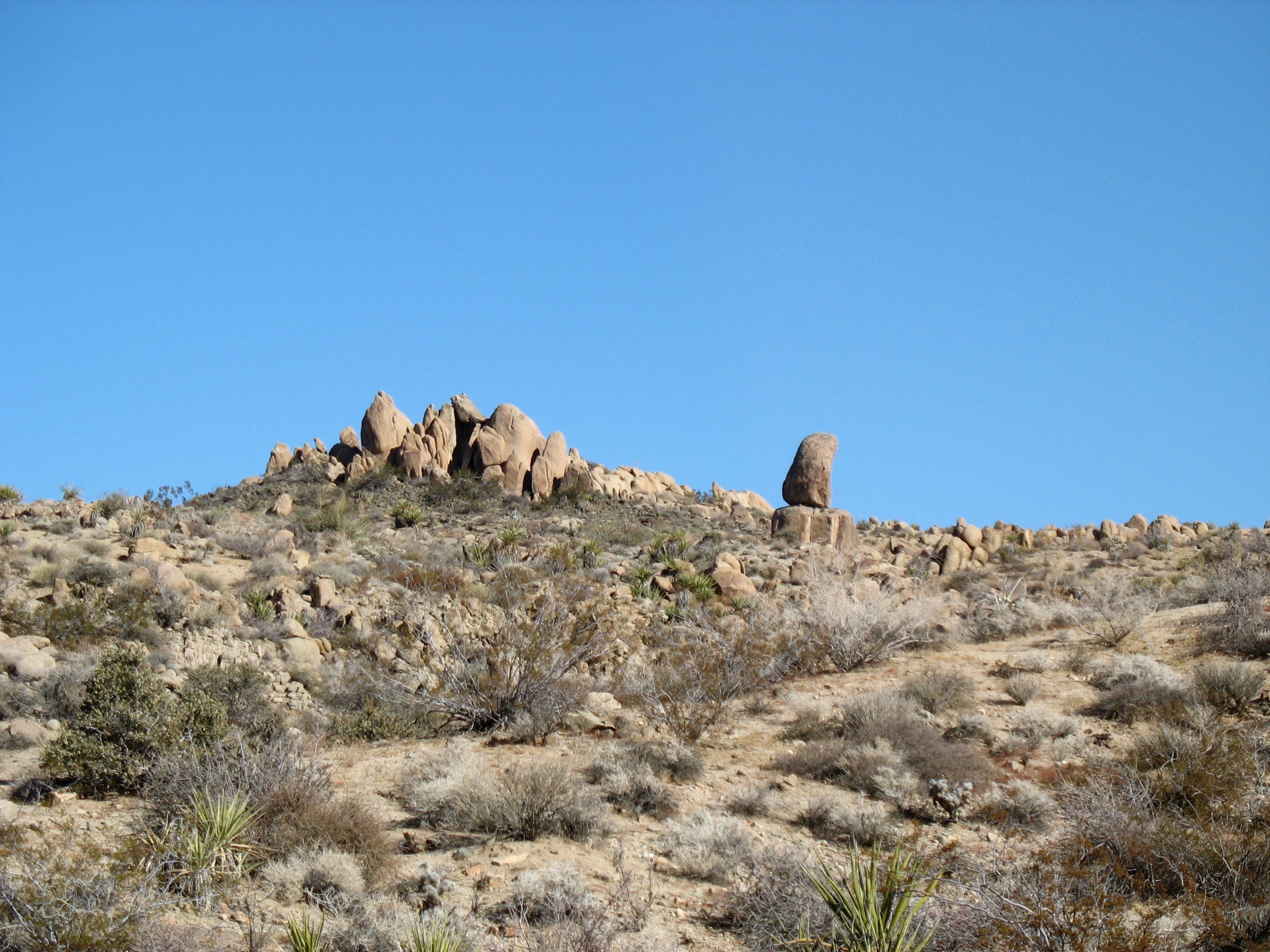 Rock Pile and Well-Balanced Rock None