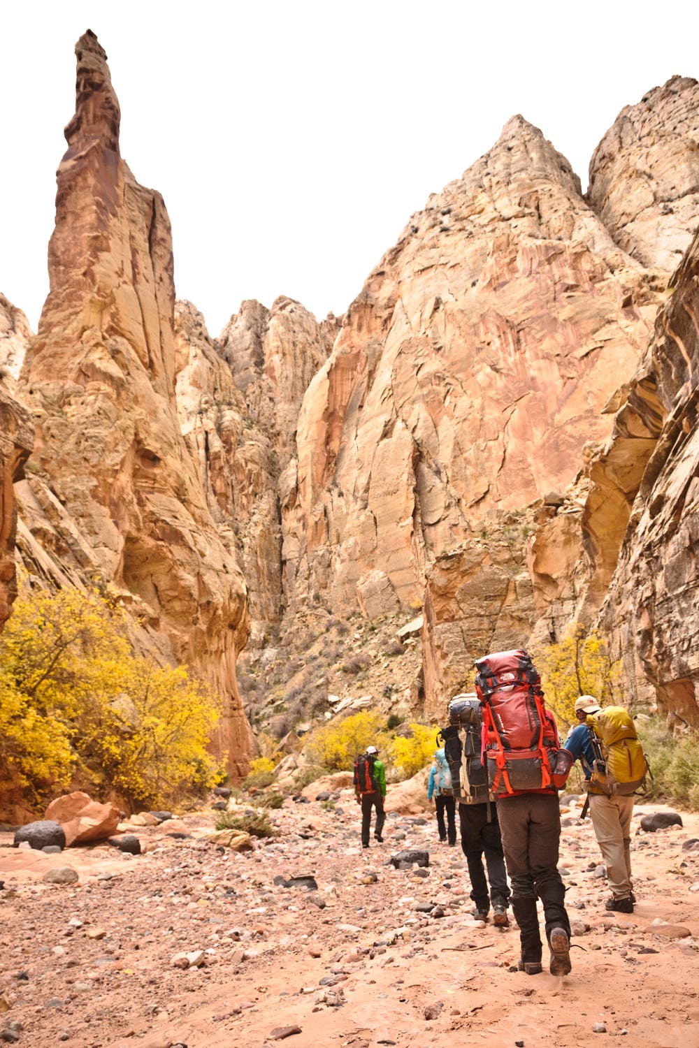 Rock Spires in Spring Canyon None