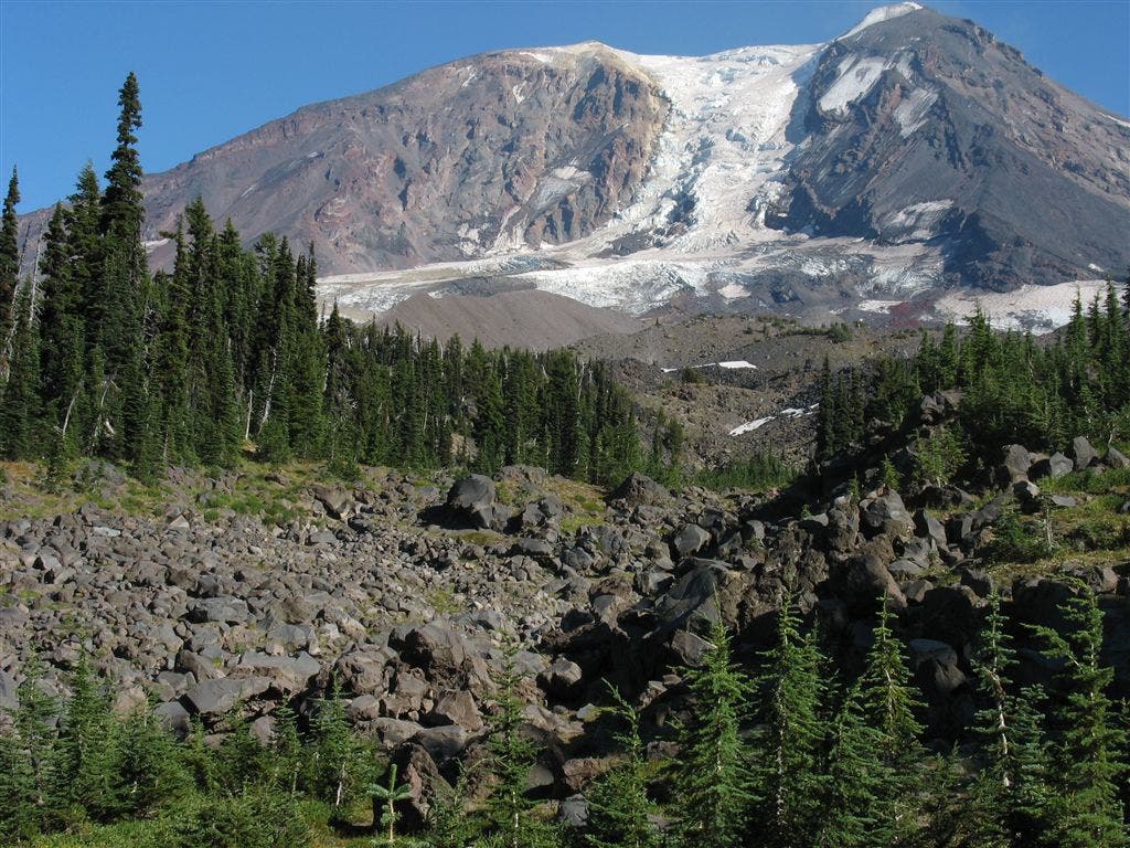 Rockpile and Glacier None
