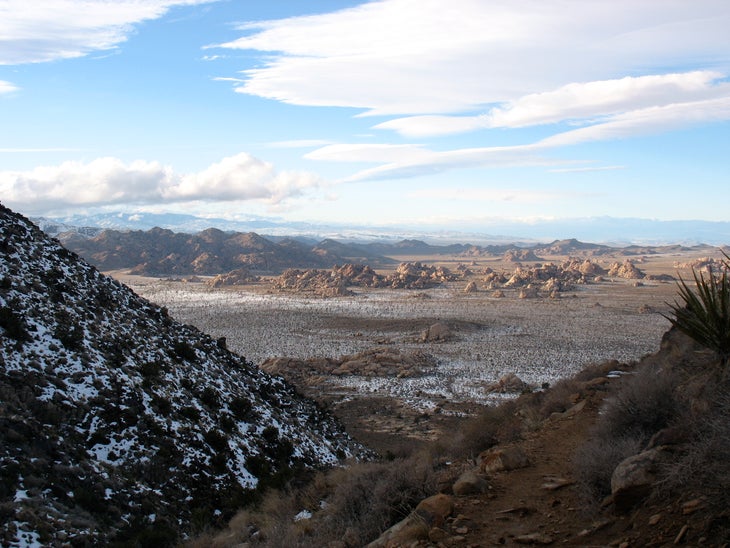 Rocks and Snow None