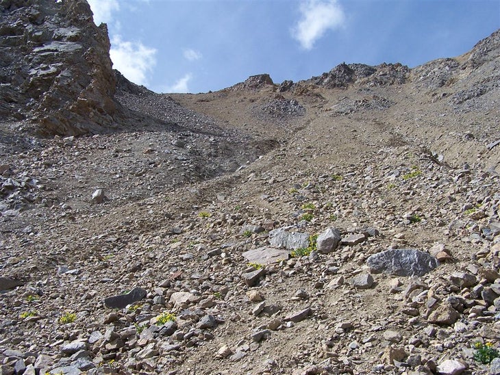 Rocky gully None