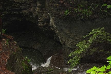 Second gorge view None