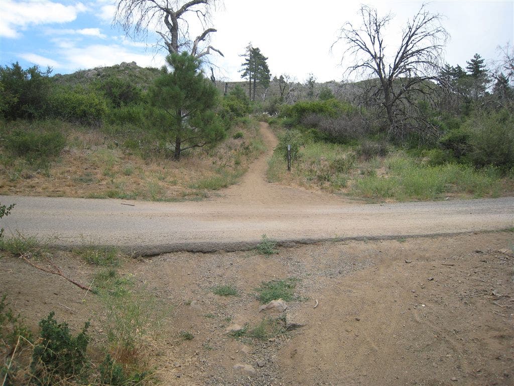 Second road crossing None