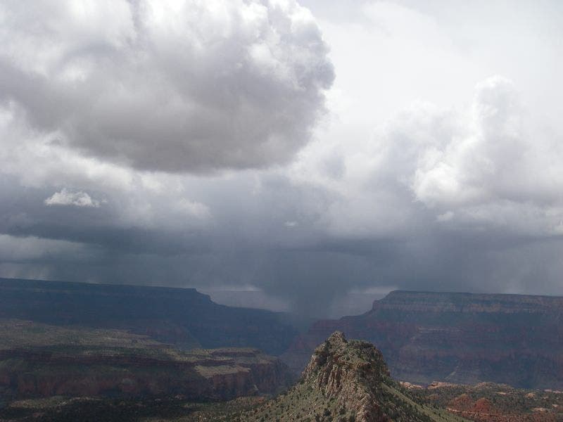 Serious rain clouds None