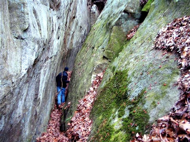 Small canyon None