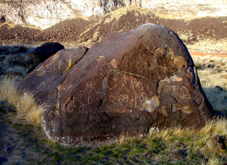 Snake River Petroglyphs None
