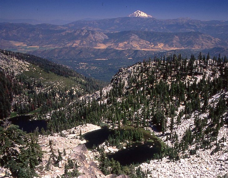 Snowy Shasta from the Russian Wilderness None