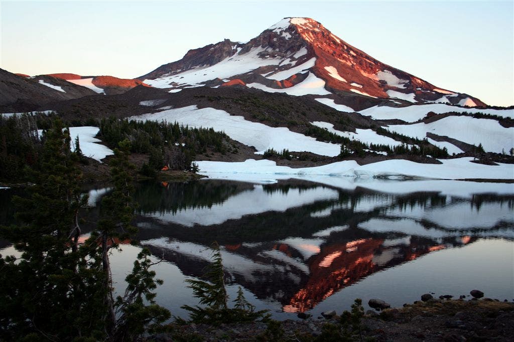 South Sister sunset None