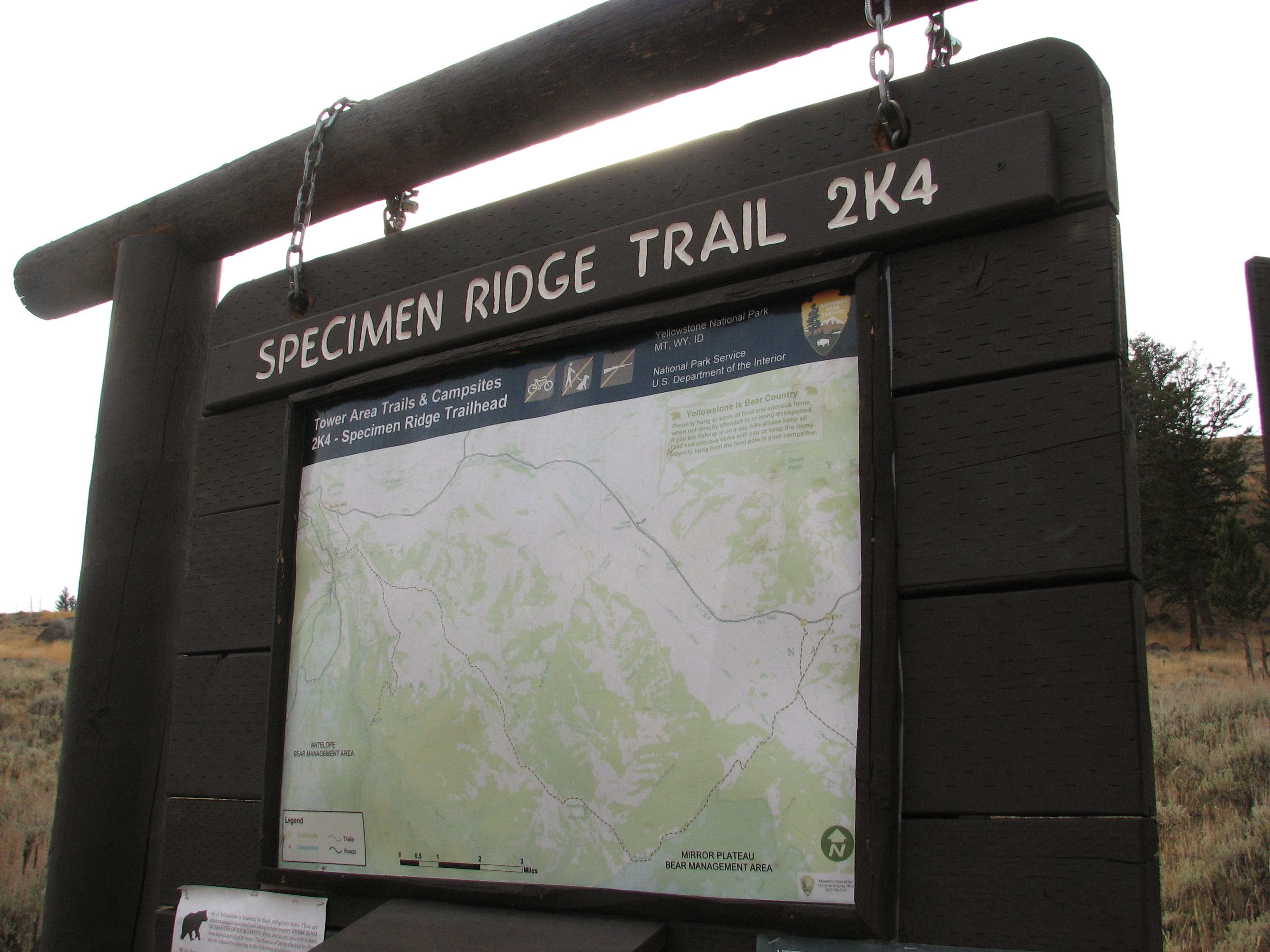 Speciman Ridge Trailhead None