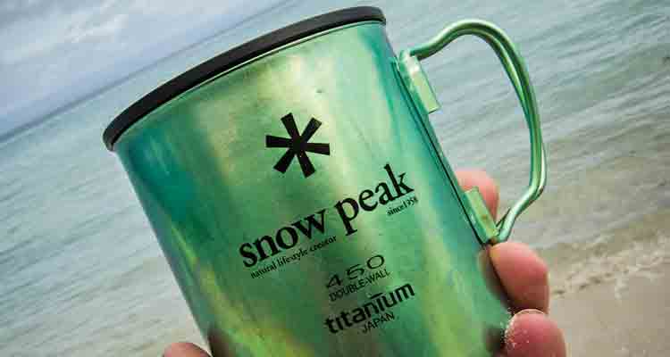 Snow Peak Titanium Double Wall 450 Mug