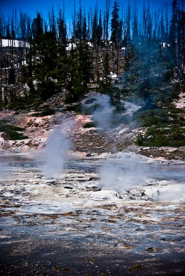Steam from Phantom Fumarole None
