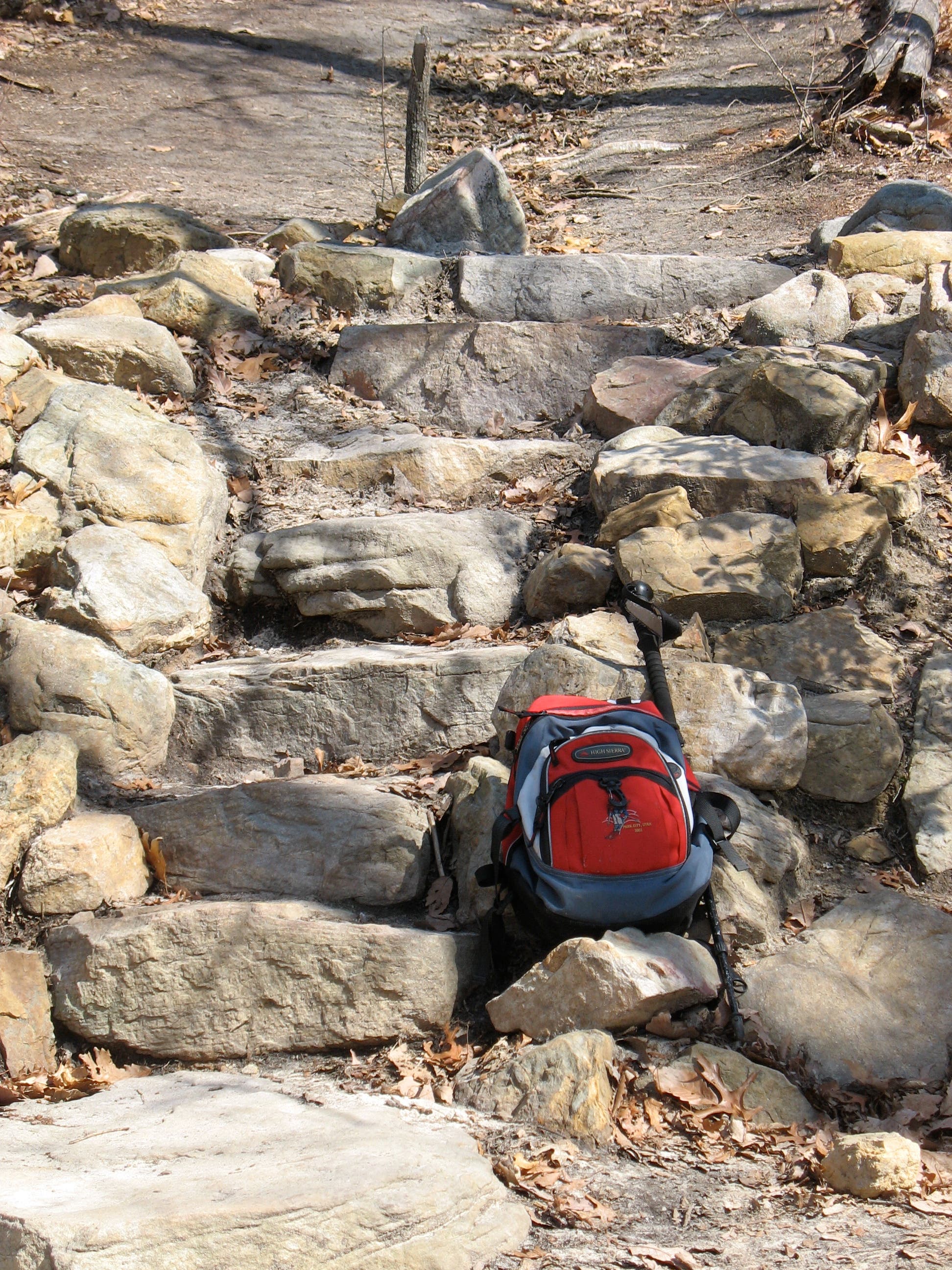 Stone Steps at Fire Road None
