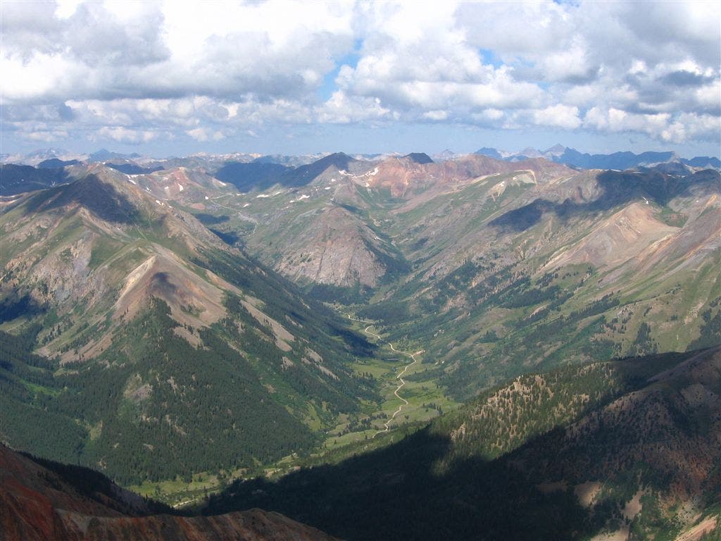 Summit views from Redcloud Peak None