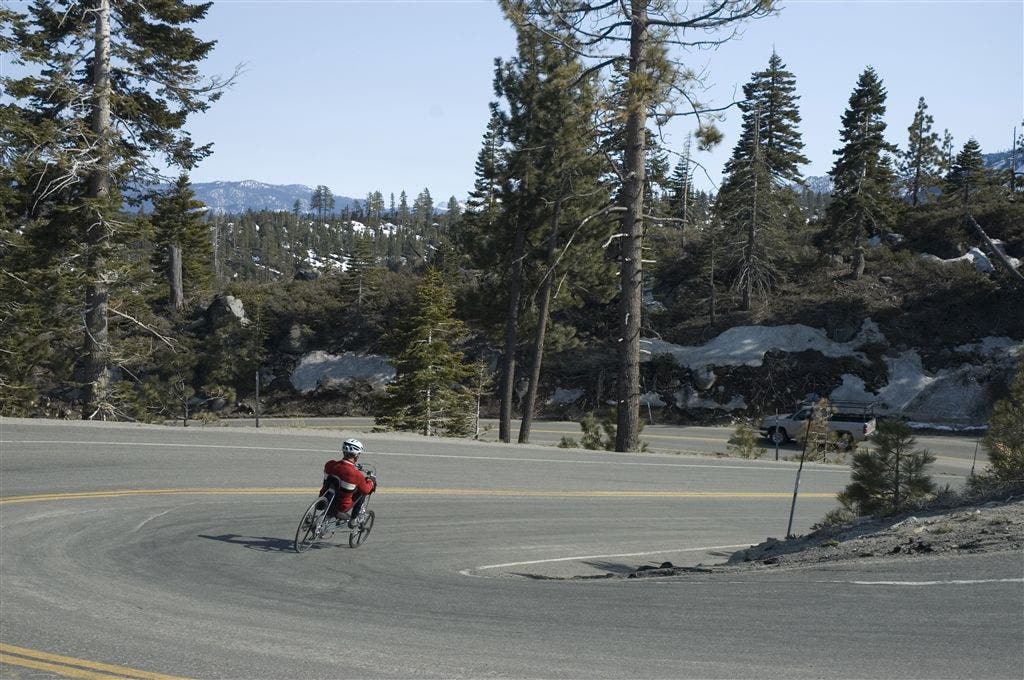 Switchbacks near Inspiration Point None