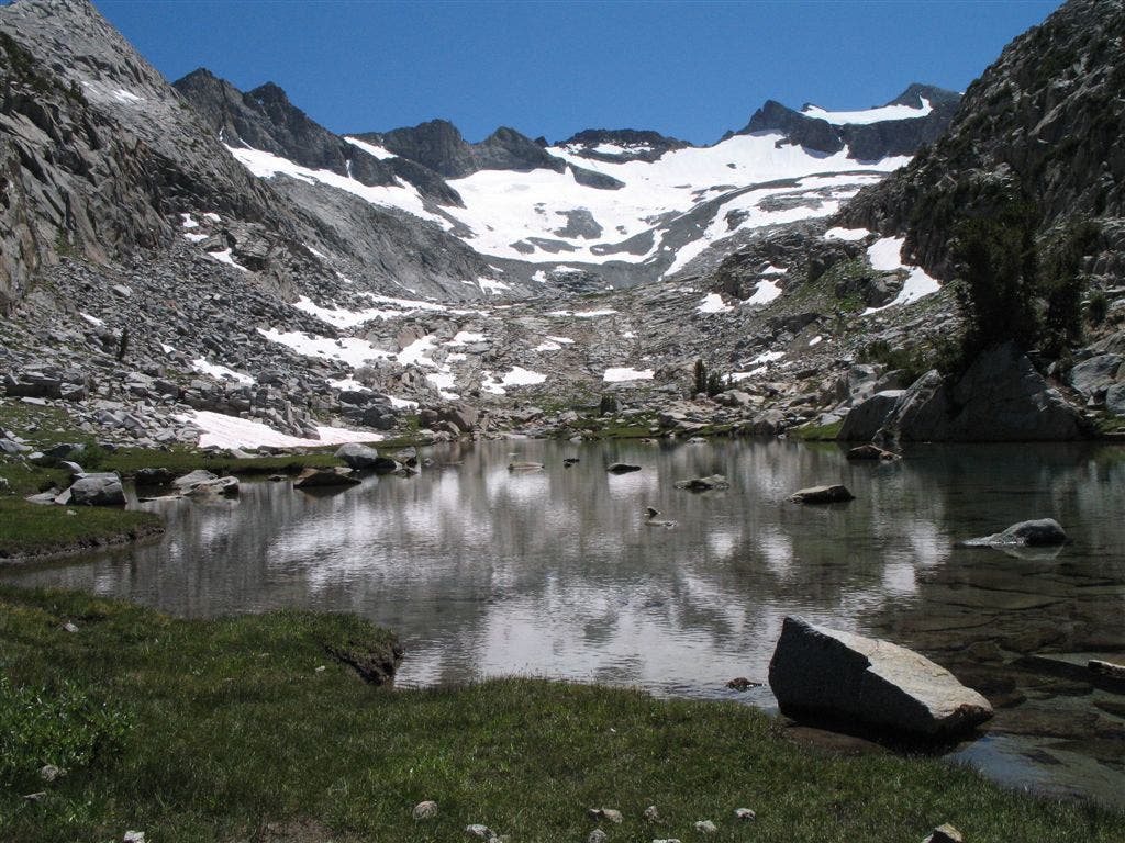 Tarn below Donohue Pass None