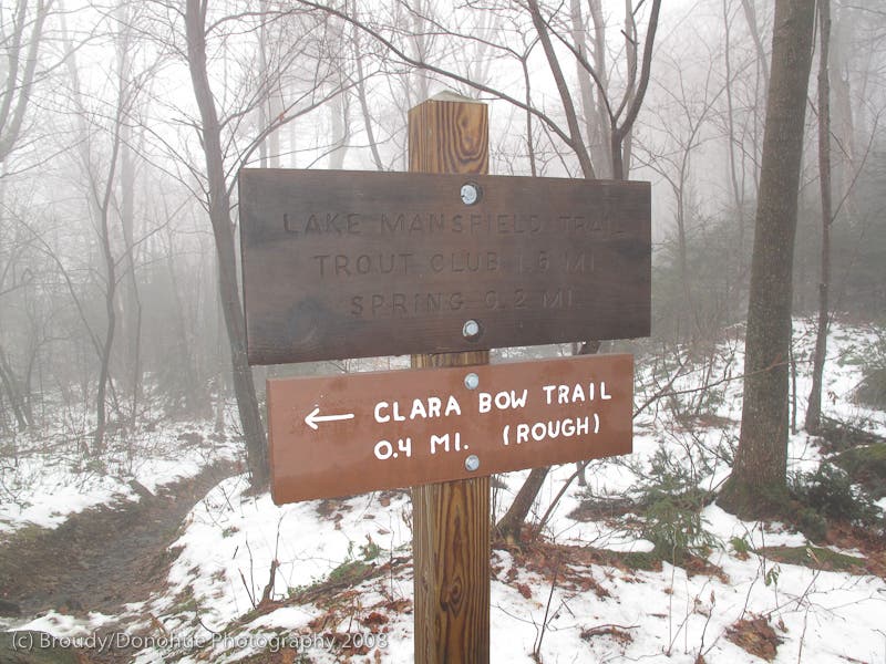 Taylor Lodge Trail Sign None