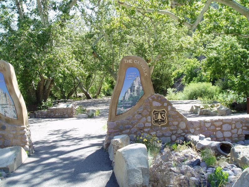 The Catwalk Trailhead None