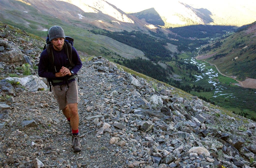 The Climb to Argentine Pass None