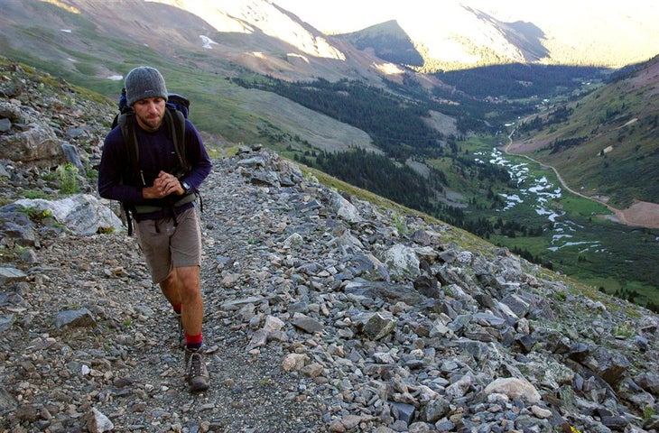 The Climb to Argentine Pass None
