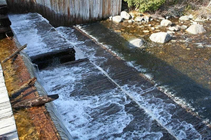 The Dam at Marcy Dam None