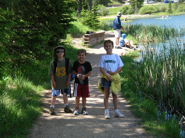 The Sylvan Lake loop trail None