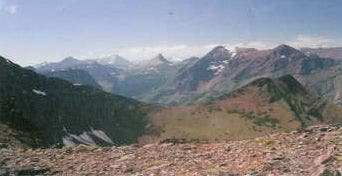 The view from Appistoki Peak None