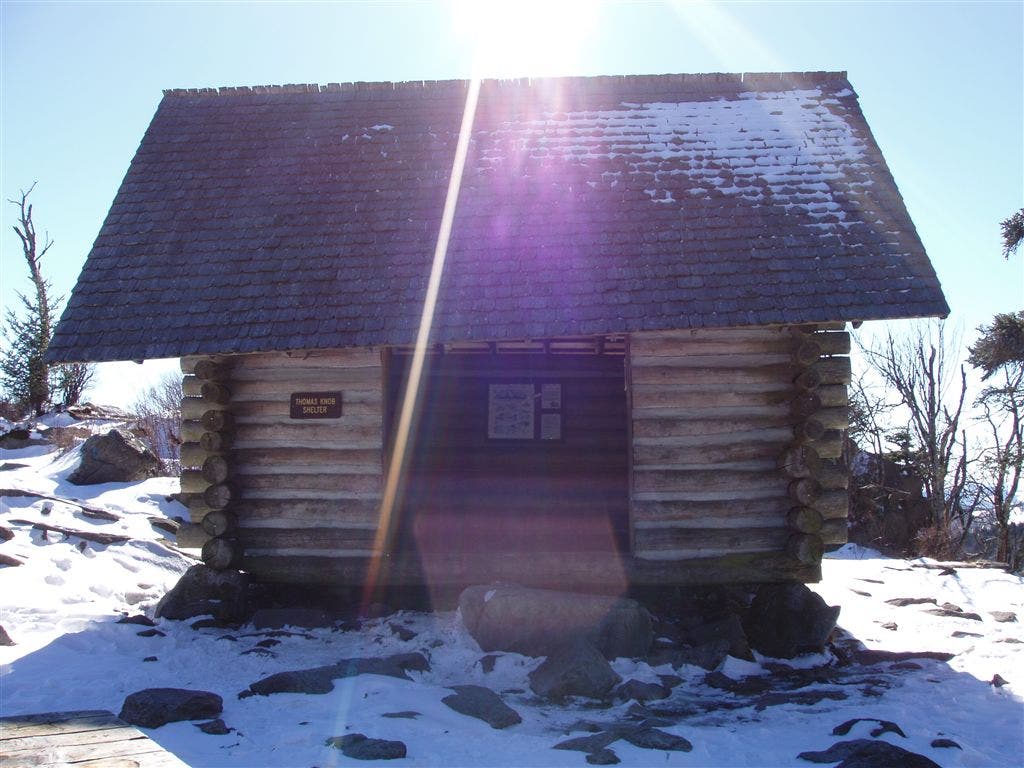 Thomas Knob Shelter None