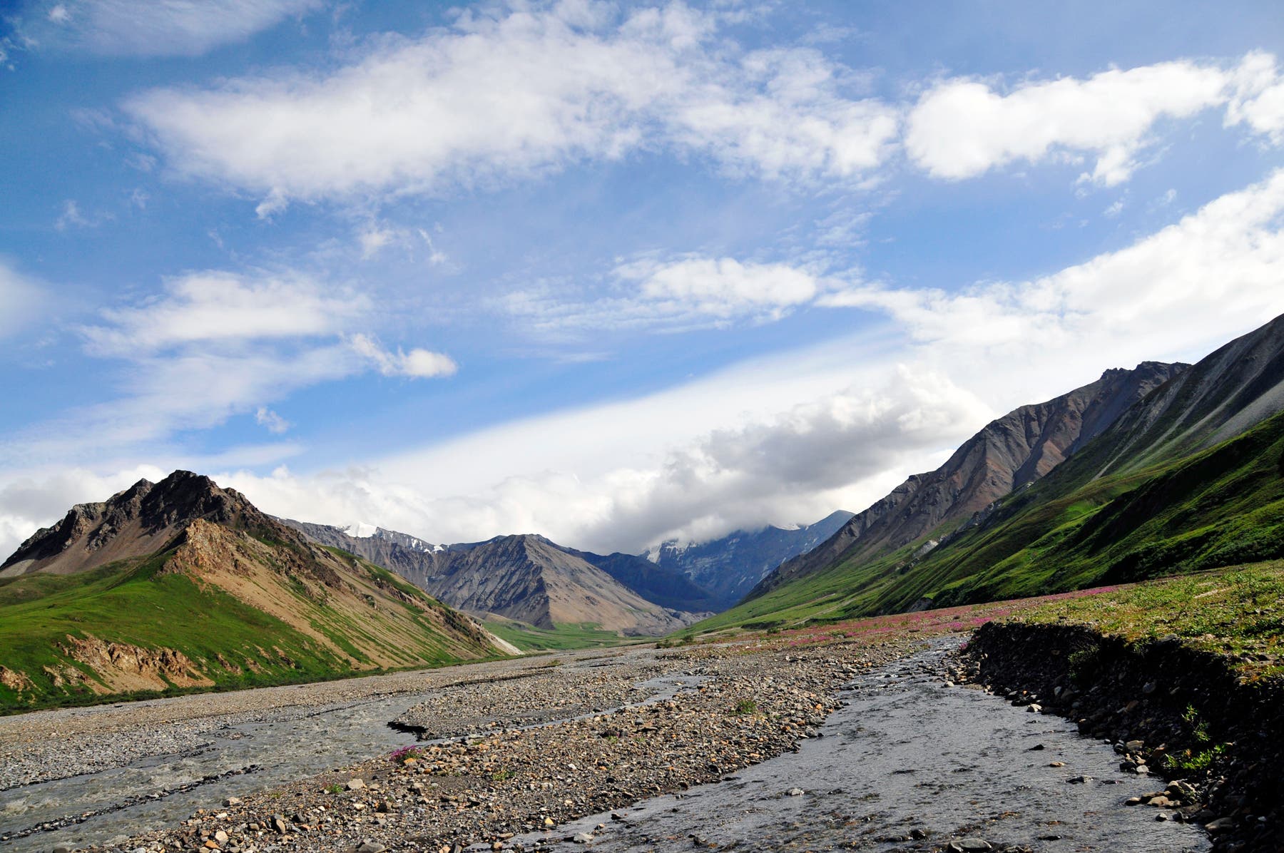 Thorofare River Gravel Bar None