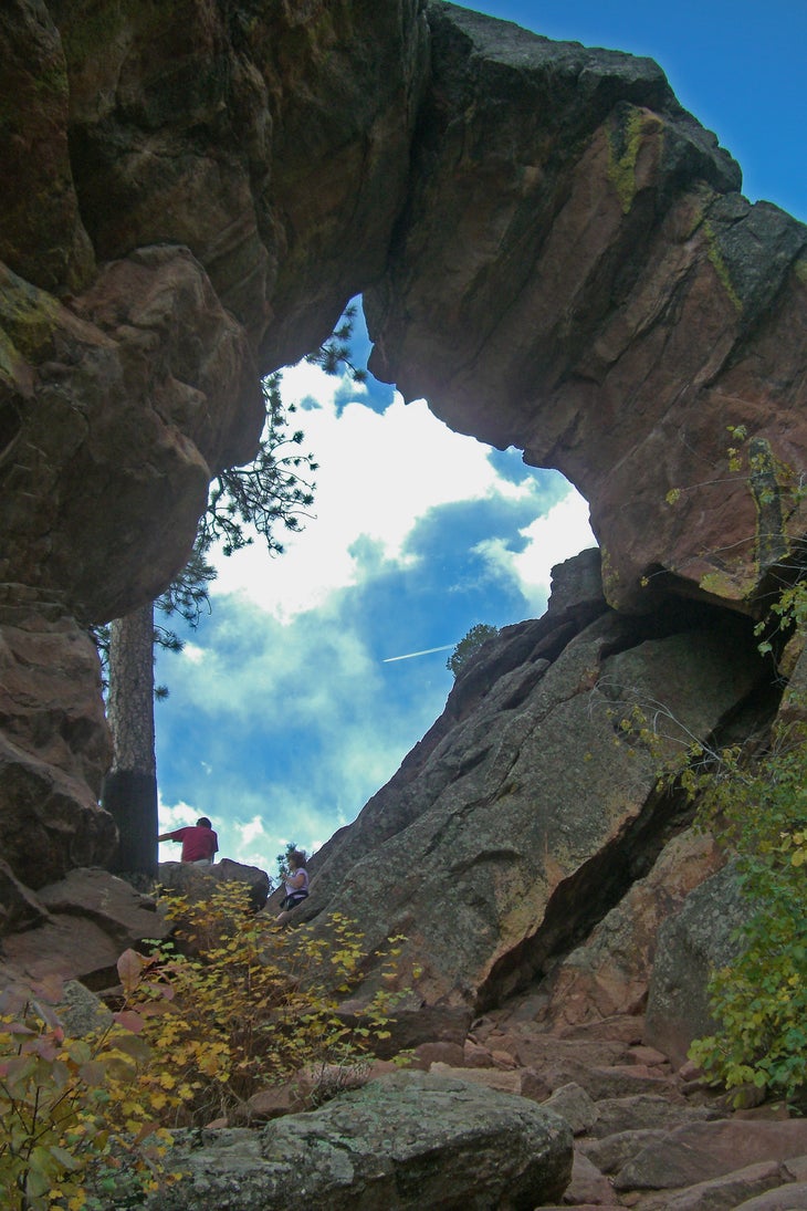 Through the Arch None