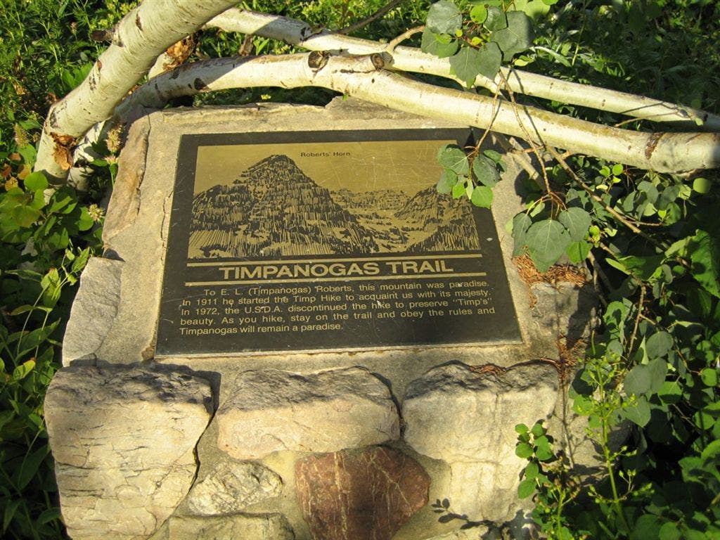 Timpanogas Trail Sign None
