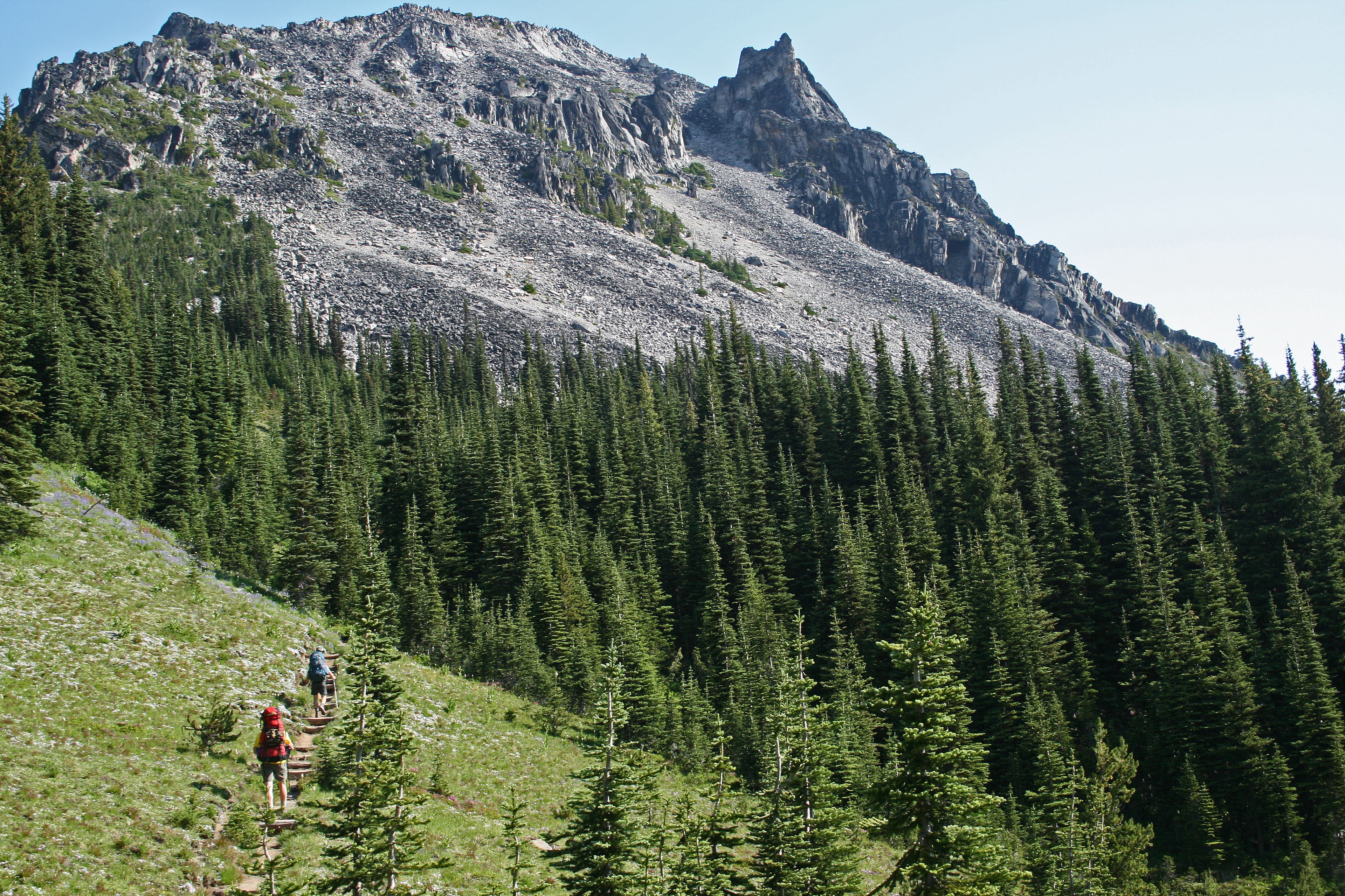 Trail along Old Desolate None