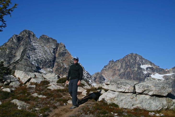 Trail along ridge line None