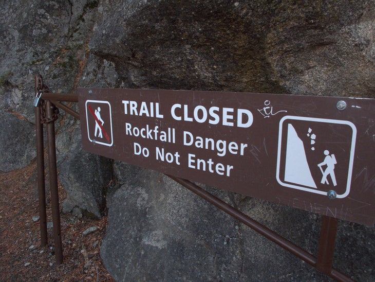 Trail Closed None