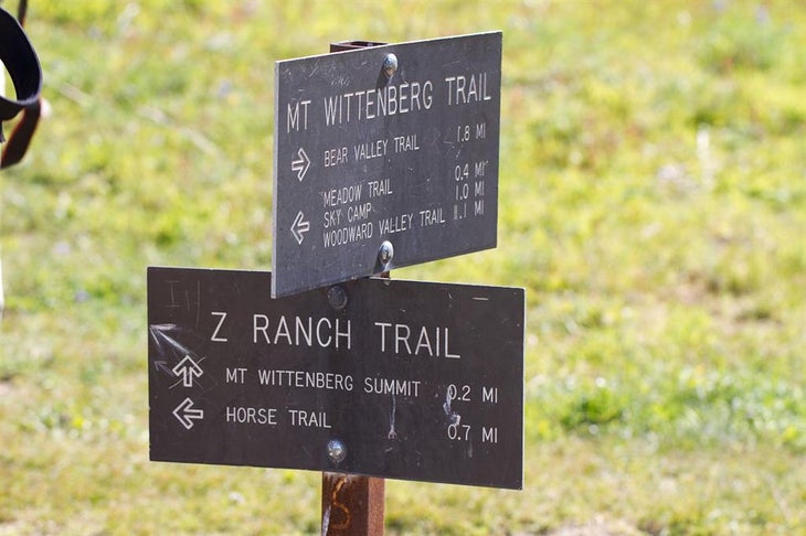 Trail Marker None