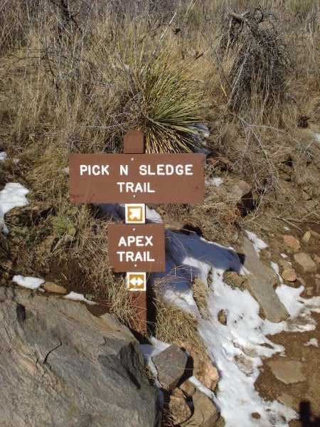 Trail Sign None