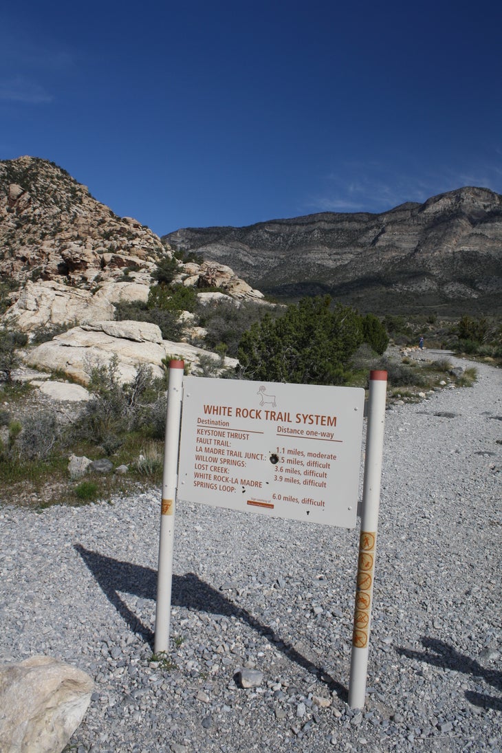 Trail Sign None