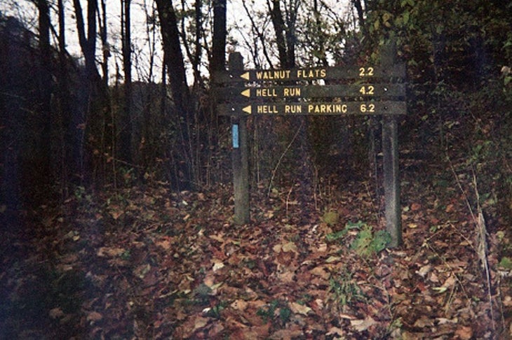 Trail Sign None