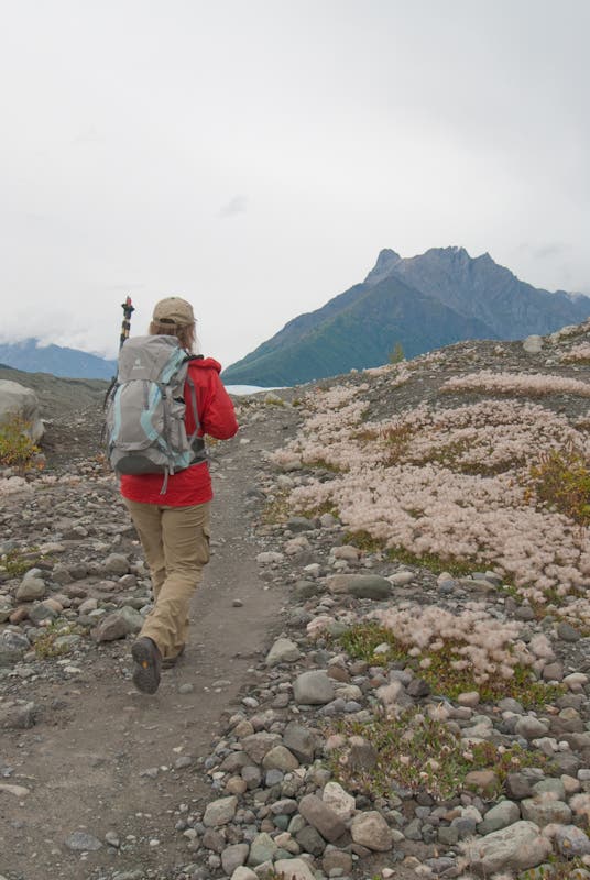 Trail to Root Glacier None
