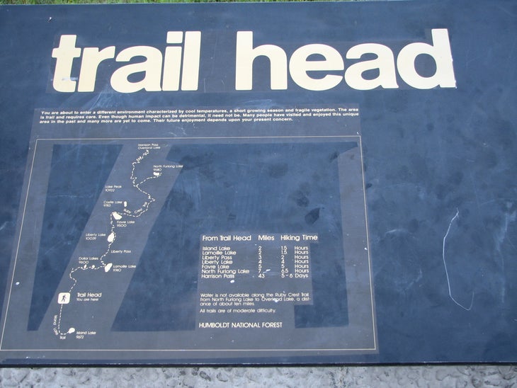 Trailhead None