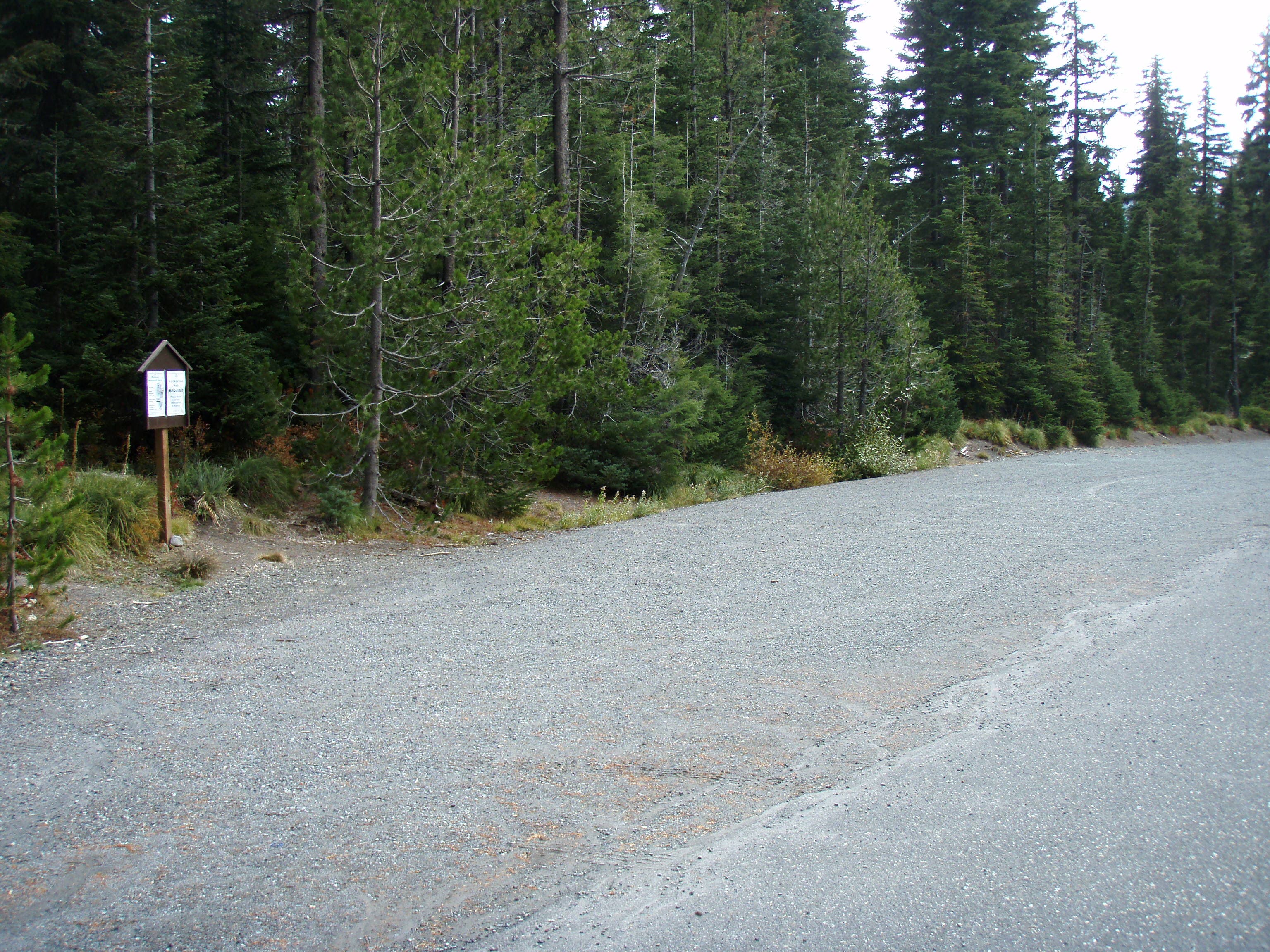 Trailhead Parking None