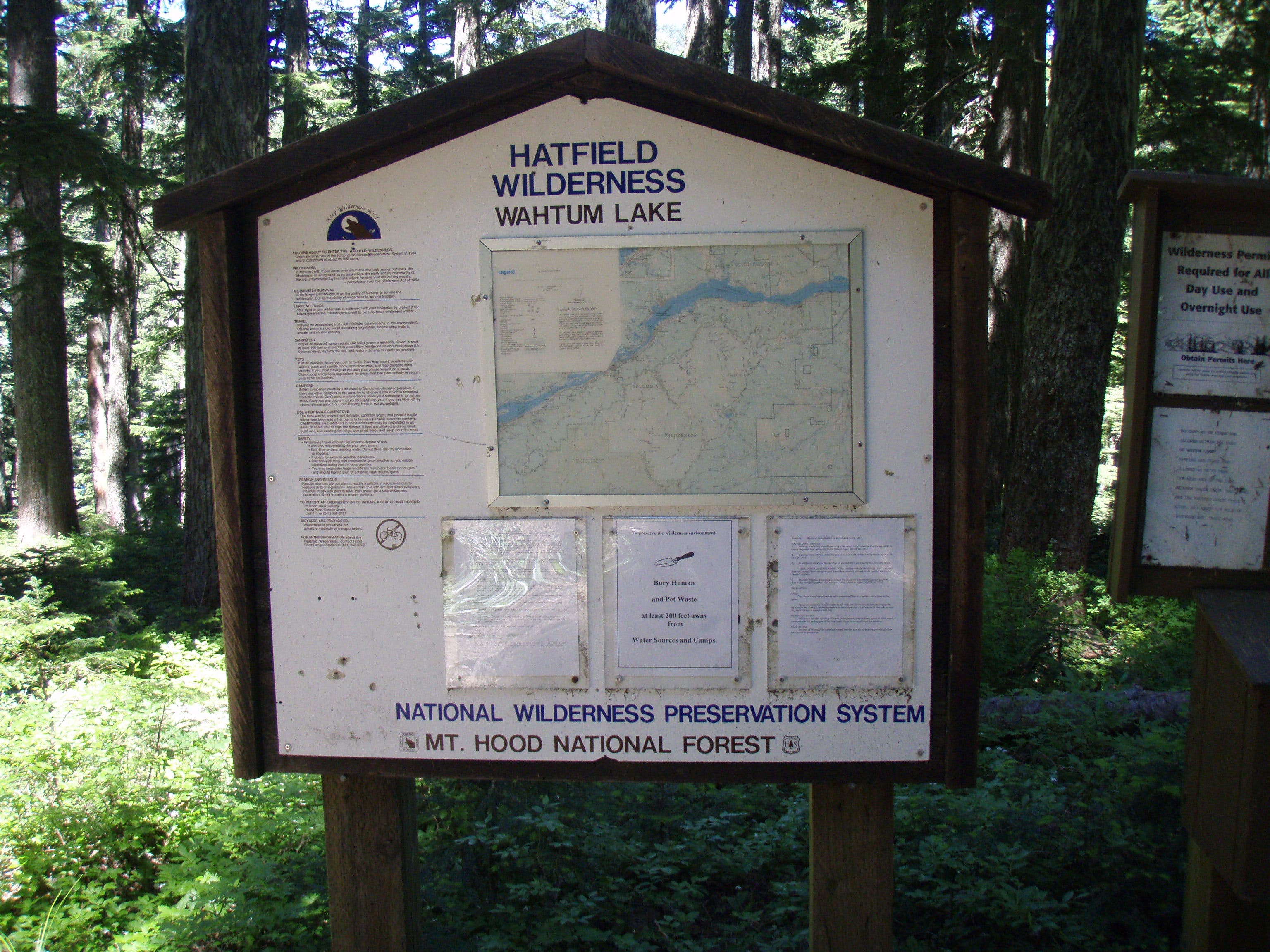 Trailhead Sign None