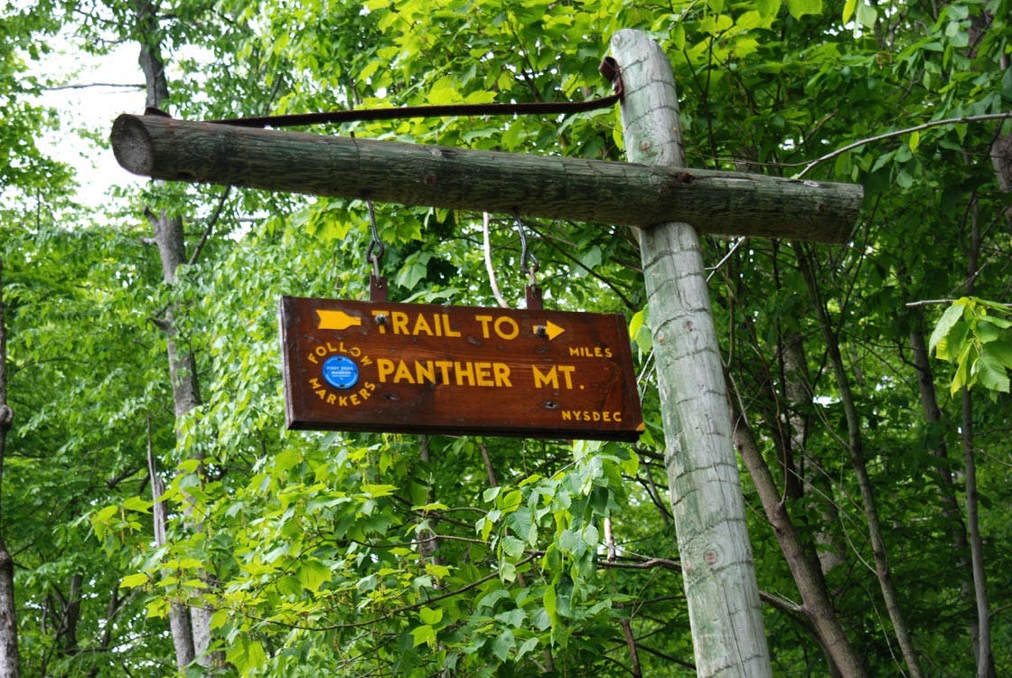 Trailhead sign None