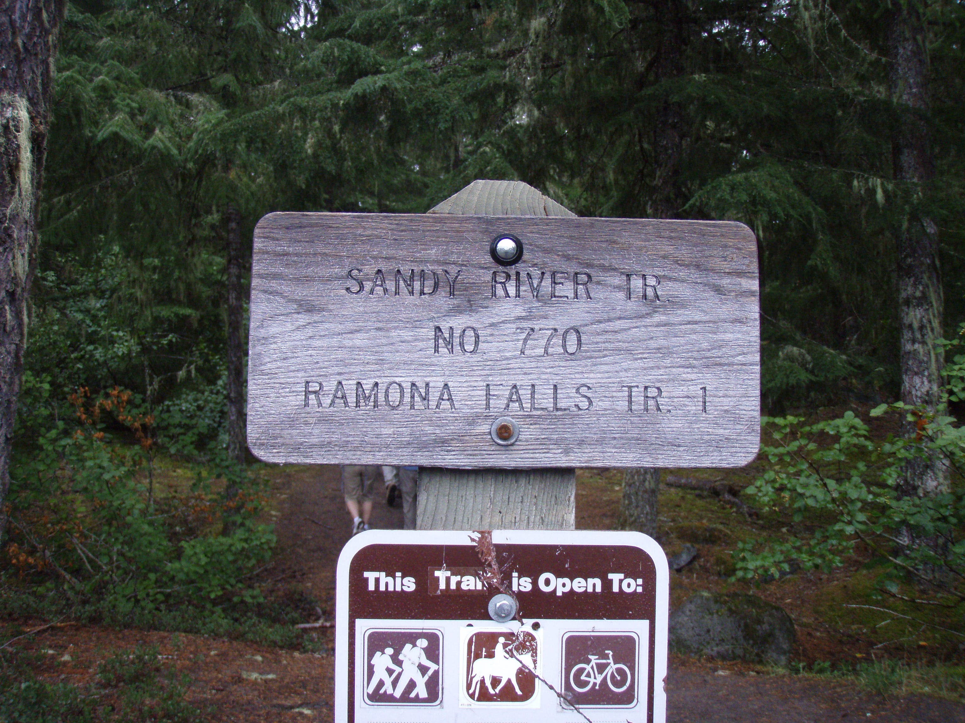 Trailhead Sign None