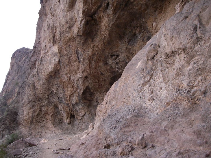 Trailside cave None